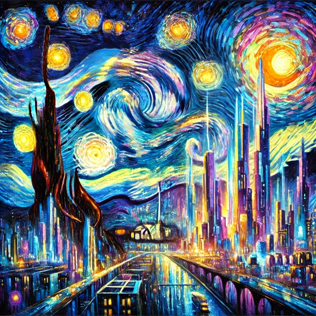 Van Gogh Distant Future