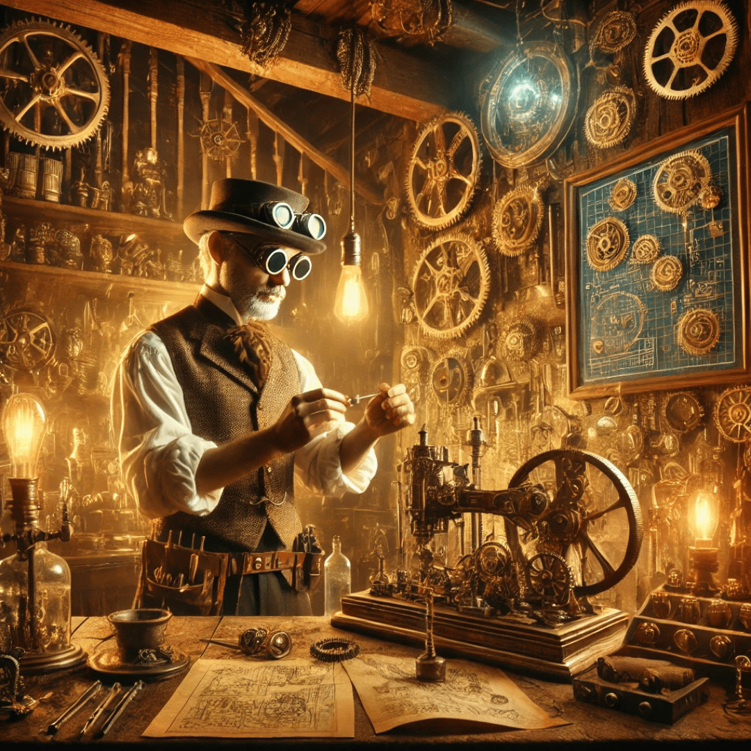 Steampunk Inventor