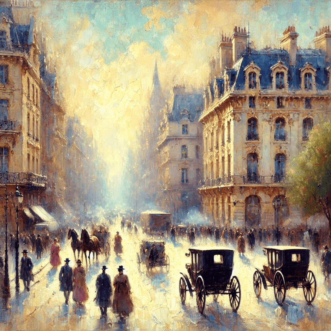 Impressionistic Street Scene